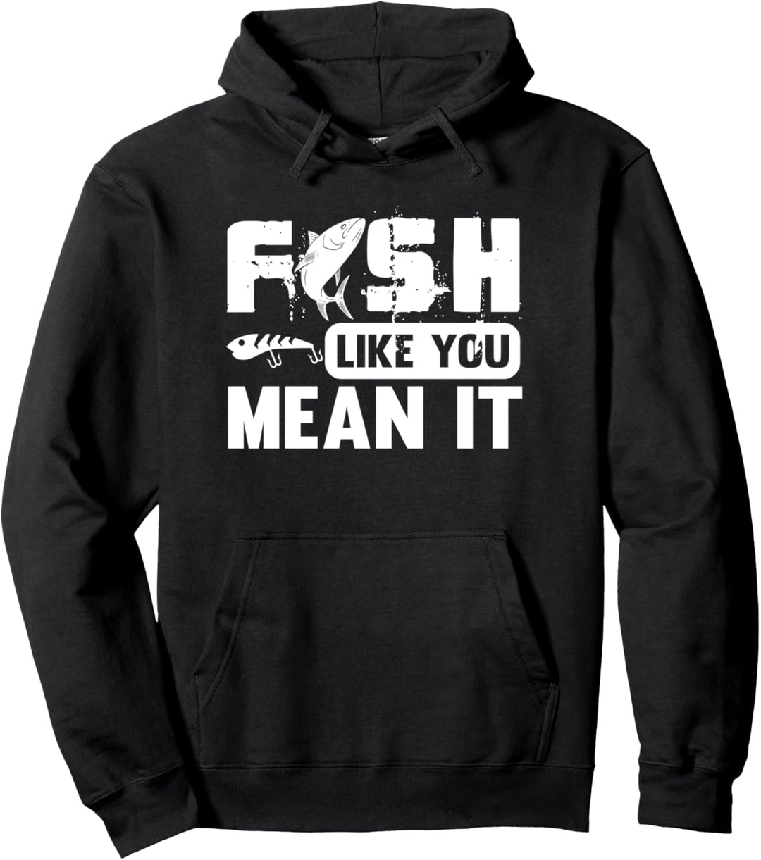 Lustiges Angeln - Fisch wie du es meinst Pullover Hoodie