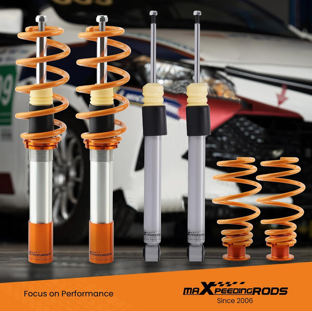 maXpeedingrods Gewindefahrwerk für GOLF 5 für PASSAT 3C /3CC für A3 8P Coilover