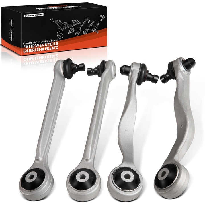 Frankberg 4x Querlenker Vorderachse Hinterachse Kompatibel mit Superb I 3U4 1.8L-2.8L 2001-2008 P.a.