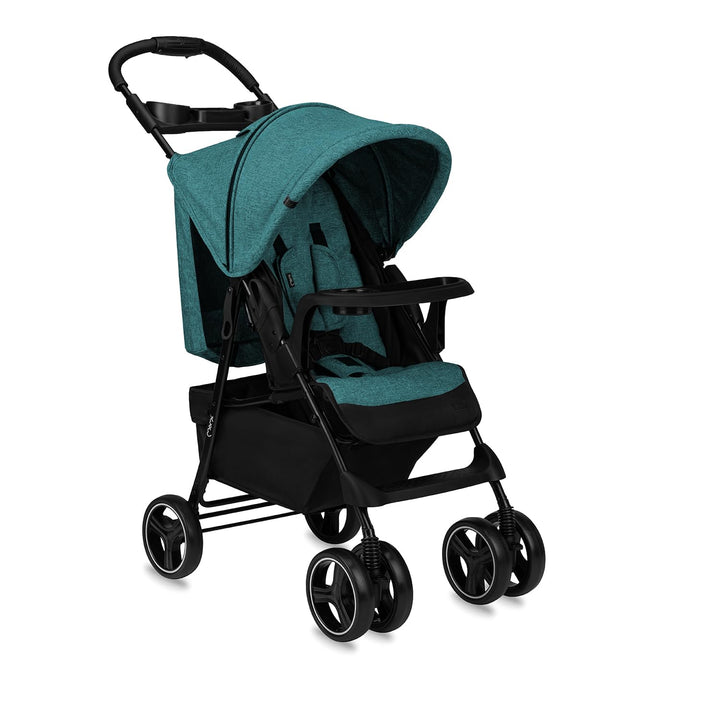 MoMi ISLA Kinderbuggy, Kinderwagen ab dem 6. Lebensmonat, bis 15 kg Körpergewicht, 5-Punkt-Sicherhei