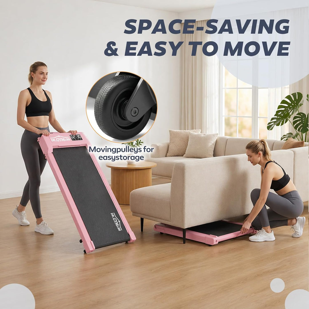 Laufband/Walking Pad mit leisem Motor für Zuhause, LED-Display & Steuerung, platzsparendes Design fü