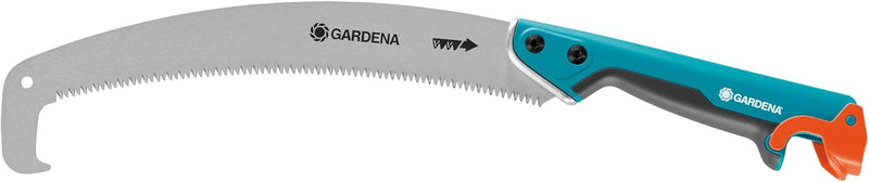 Gardena combisystem-Gartensäge 300 P gebogen: Astsäge für saubere Astschnitte, Sägeblattlänge 340 mm