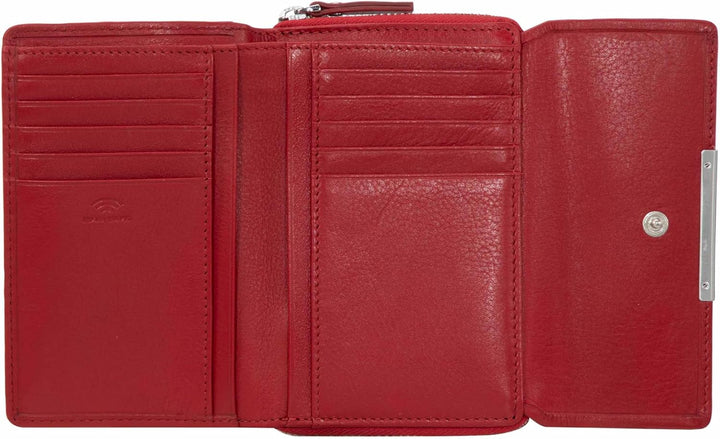 Maitre - Belg Dagrete Purse MH14FZ Rot Farbe:rot / Material:textile,leather, Farbe:rot / Material:te