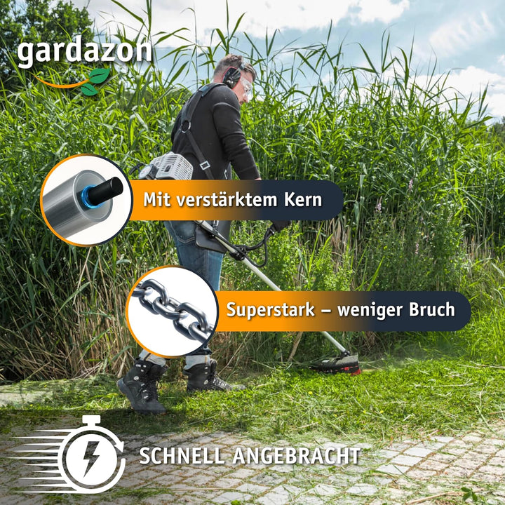 Trimmerfaden mit Verstärkung - 3,0 mm x 100 m (rundes Profil) Vorsicht - extrem schwerlast - Mähfade