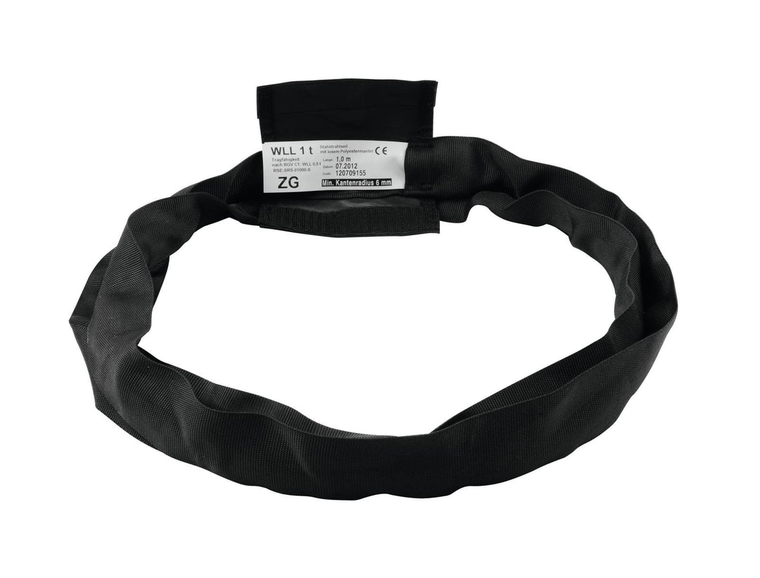 Eurolite 58010713 SHZ Rundschlinge mit Stahleinlage (0,5 m, 2000 kg)