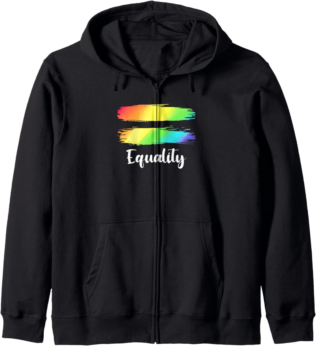Gleichheit LGBTQ Akzeptanz Regenbogenflagge Stolz Monat Kapuzenjacke