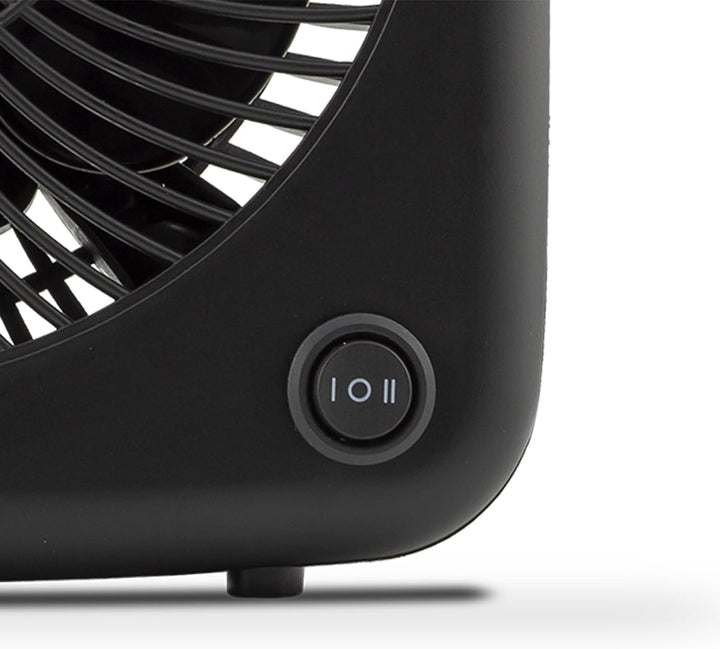 Jocca Tischventilator 18 cm | 2 Geschwindigkeitsstufen | Leiser Betrieb 57 dB | 30W Energieeffizient