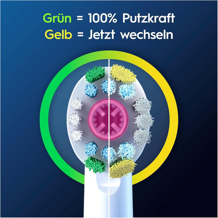 Oral-B Pro 3DWhite Aufsteckbürsten für elektrische Zahnbürste, 12 Stück, aufhellende Zahnreinigung,