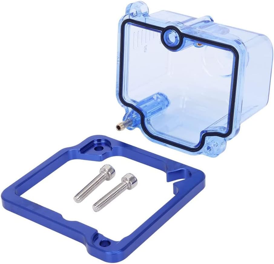JFG RACING Motorrad-Vergaser, transparenter Boden, transparenter Schwimmer, für PWK 21 mm, 24 mm, 26