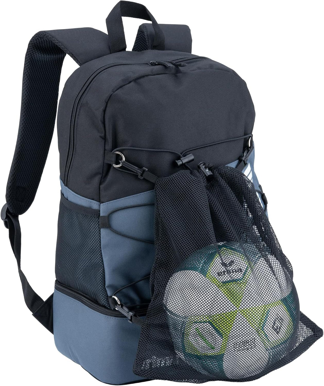 Erima Six Wings Rucksack F Ohne Geschlecht Einheitsgrösse Slate Grey/Schwarz, Einheitsgröß