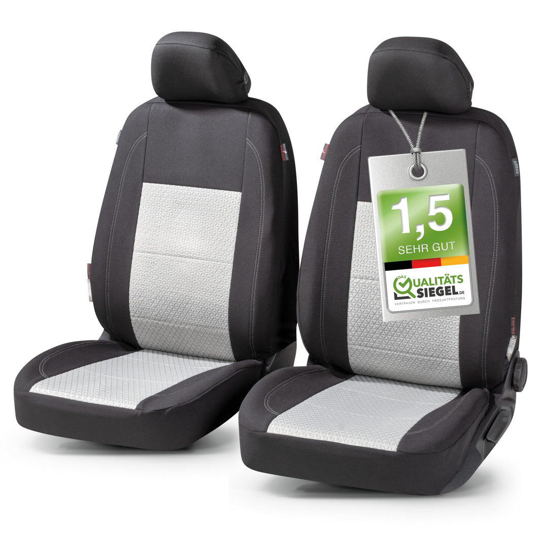 Walser Premium Autositzbezüge Avignon mit Reissverschluss Qualitätssieger Sehr Gut* Sitzbezüge Auto,