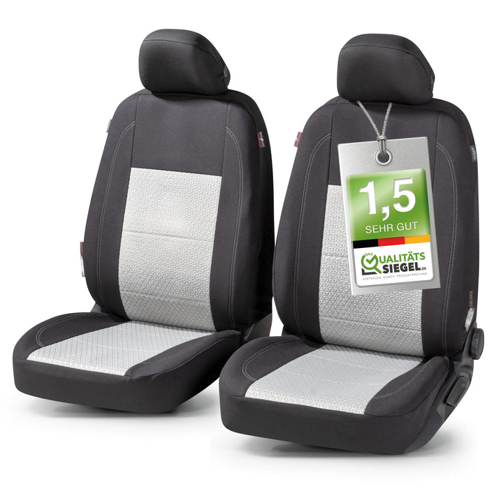 Walser Premium Autositzbezüge Avignon mit Reissverschluss Qualitätssieger Sehr Gut* Sitzbezüge Auto,