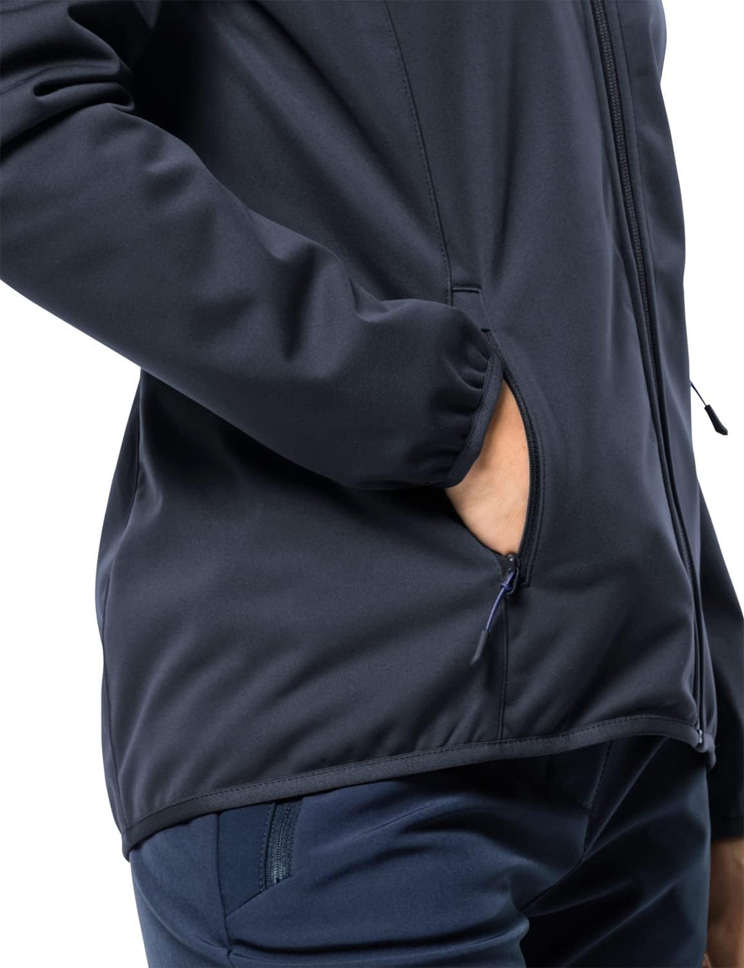 Jack Wolfskin Damen Windhain Hoody W Softshelljacke XXL night blue, XXL night blue