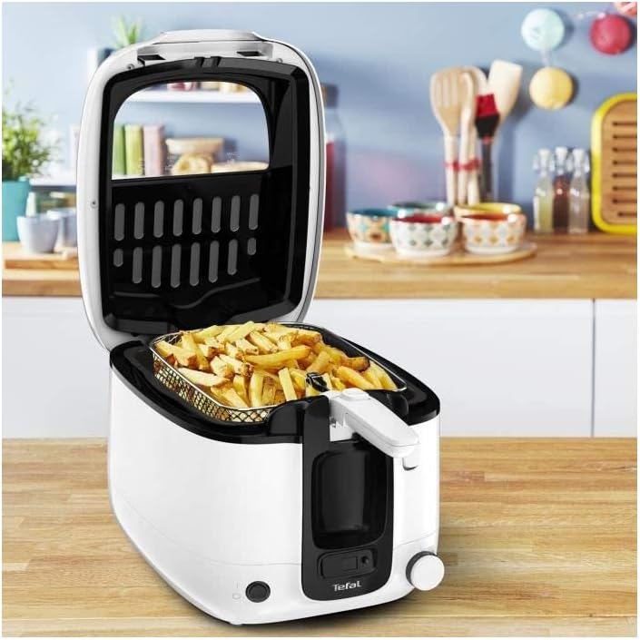 Moulinex Super Uno Fritteuse, 2,2 l, Fassungsvermögen 1,5 kg, Pommes Frites, 1800 W, einstellbarer T