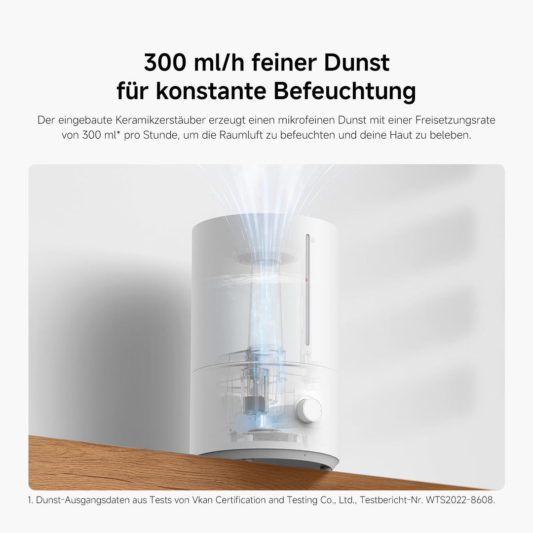 Xiaomi Humidifier 2 Lite Nawilżacz, Biały, 4 l