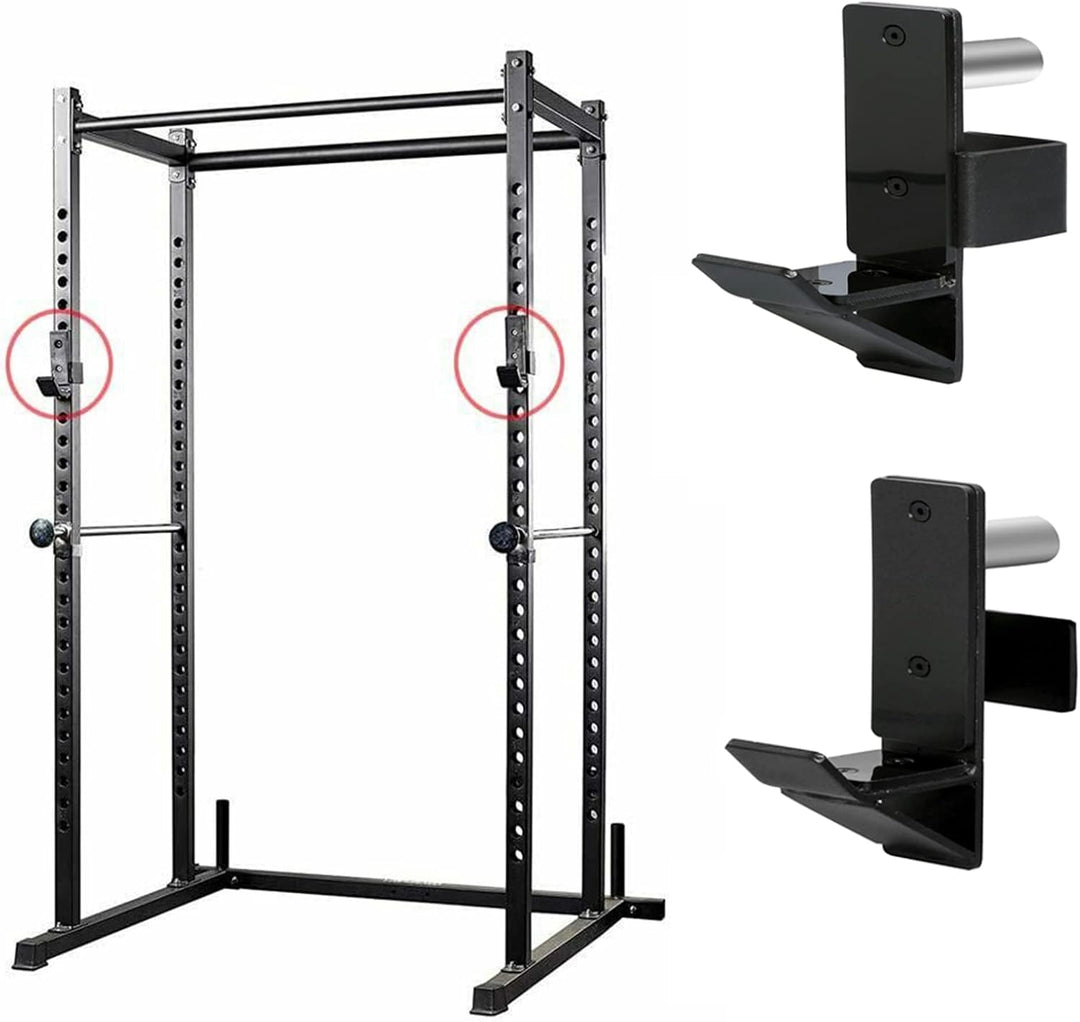 KYLIN SPORT J-Hooks Langhantelhalter für Power Rack – J Haken Gewichtsständer / Fitness Racks J Hake