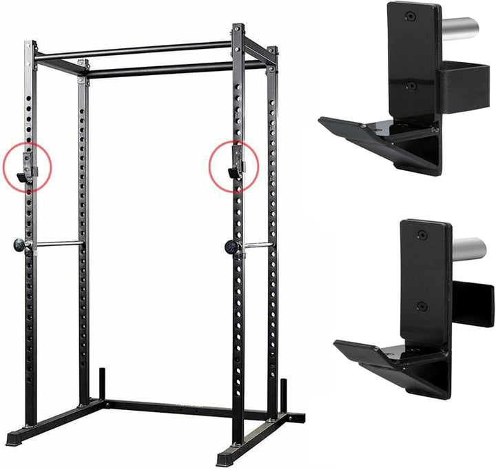 KYLIN SPORT J-Hooks Langhantelhalter für Power Rack – J Haken Gewichtsständer / Fitness Racks J Hake