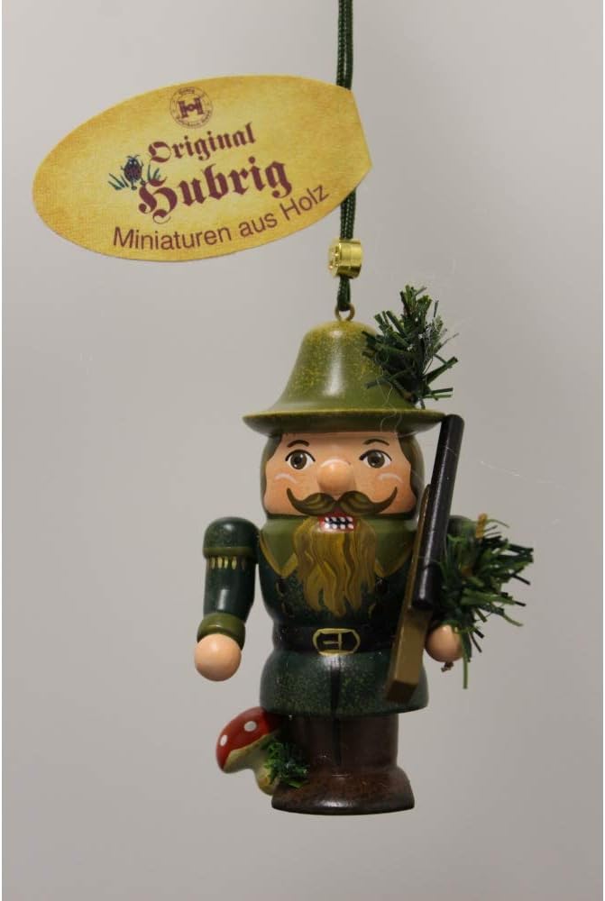 Hubrig-Volkskunst Baumbehang Nussknacker - Förster * Höhe 7cm