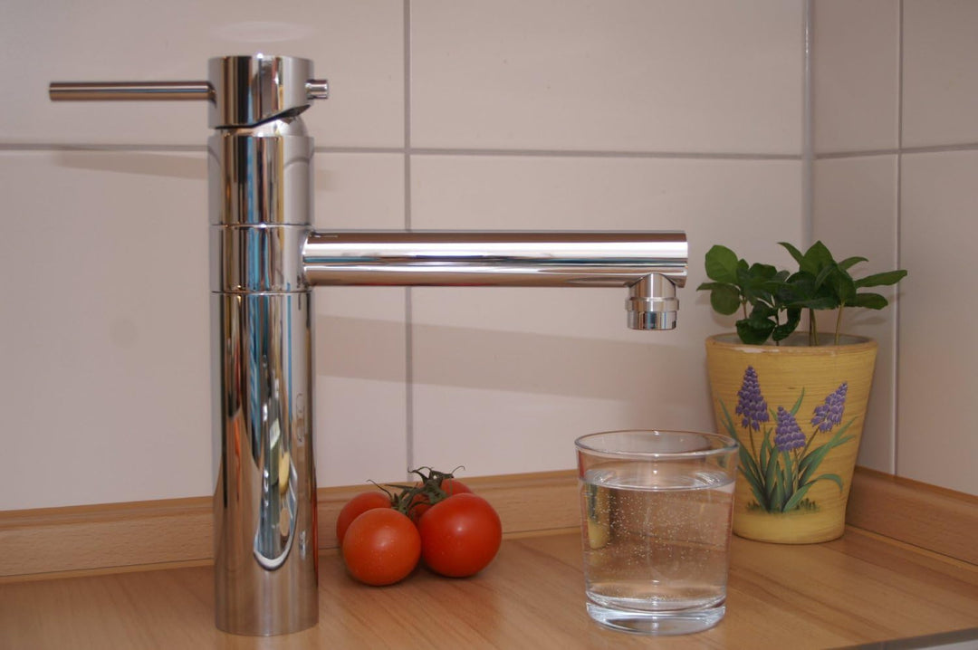 Wellnesswirbler ® für den Wasserhahn - Wasserwirbler und Wassersparer in einem - M22/M24