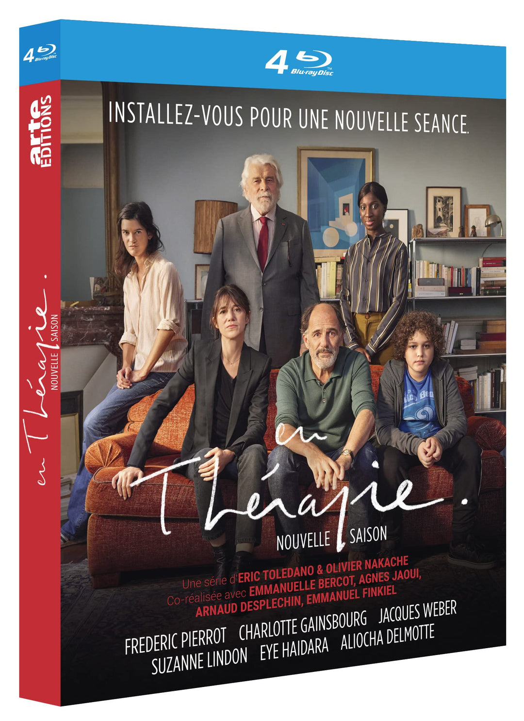 En thérapie - saison 2 [Blu-ray] [FR Import], Blu-ray