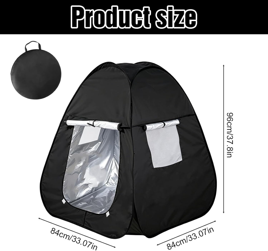 Sensorisches Zelt, Pop-Up Höhle, 84x84x96 cm Blackout Pop Up Spielzelt Mit Reise Tragetasche, Tragba