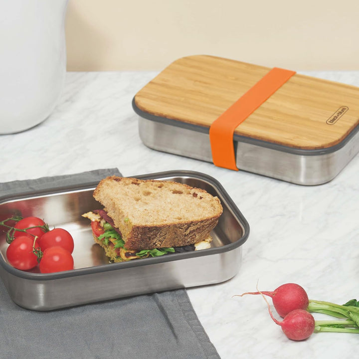 Edelstahl Sandwich 900 ml Orange, 900 ml Orange