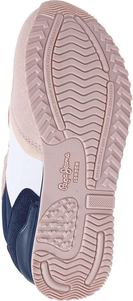 Pepe Jeans Mädchen London Basic G Sneaker 32 EU Soft Pink, 32 EU Soft Pink