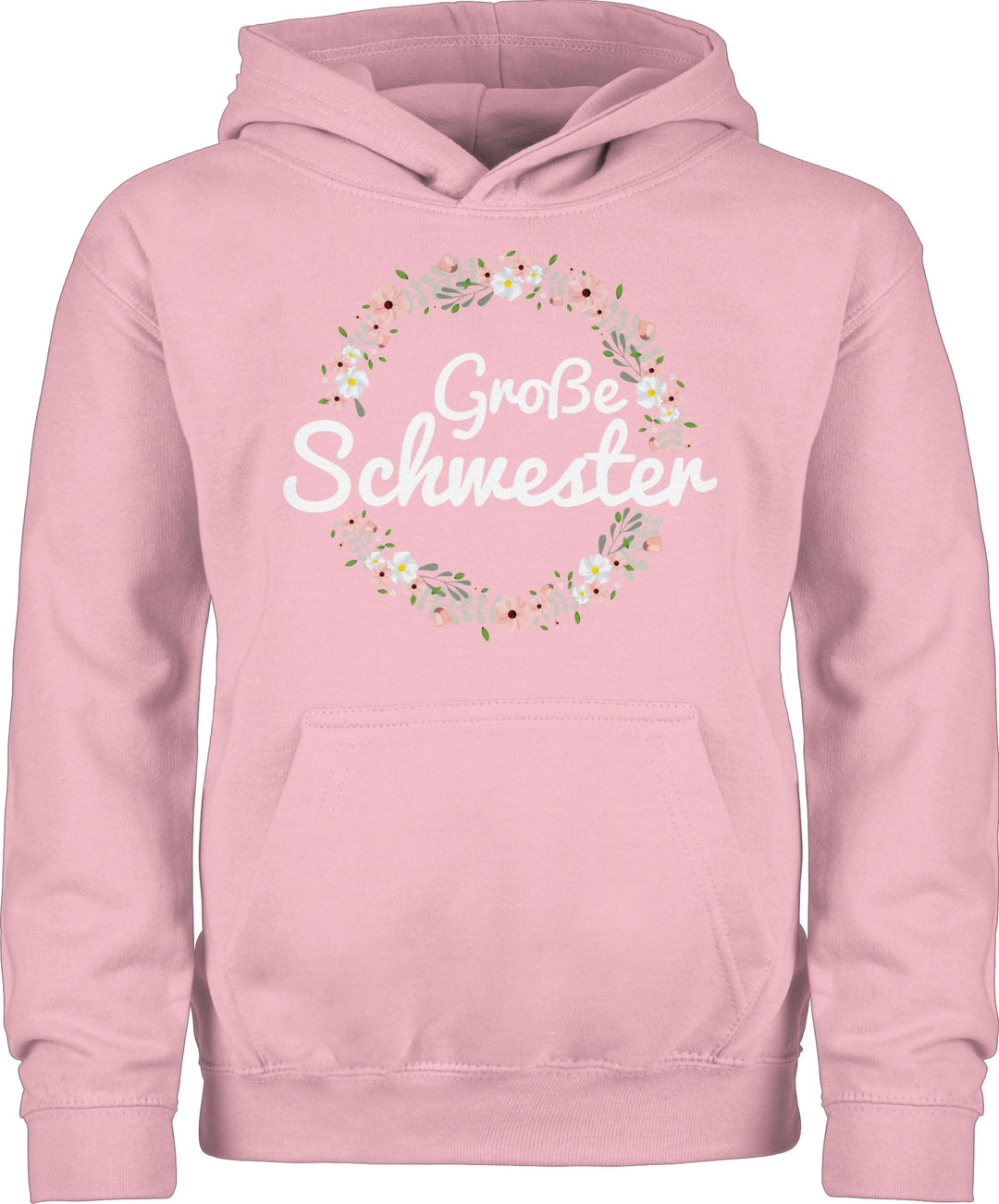 Shirtracer - Kinder Hoodie Jungen Mädchen - Grosse Schwester I Geschenk 98 1 Hellrosa, 98 1 Hellrosa