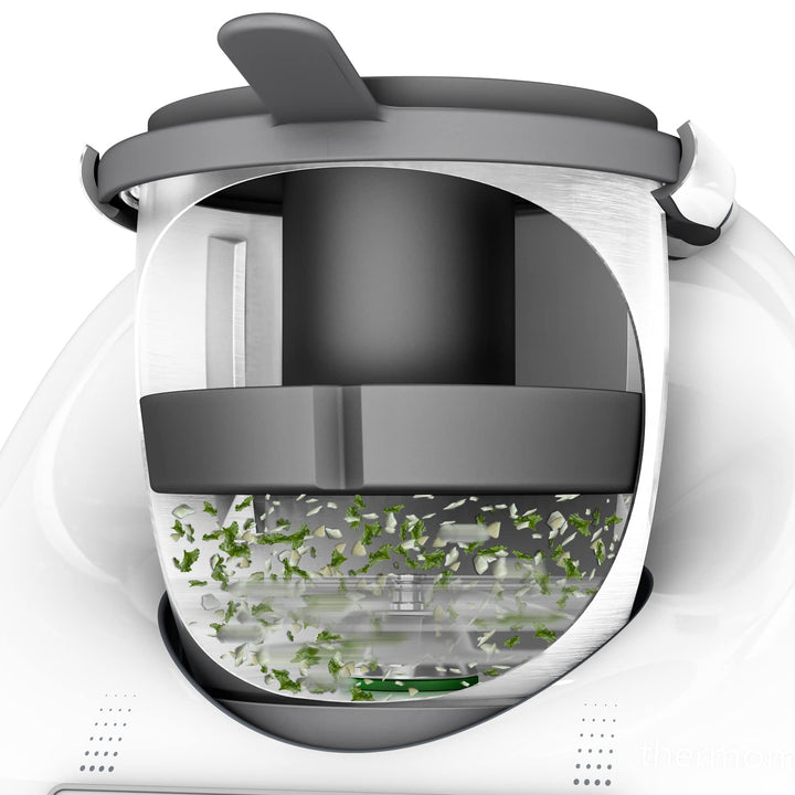 Mixraumteiler, Mixtopf Verkleinerung kompatibel mit Thermomix TM6, TM5, effektiveres zerhäckseln von