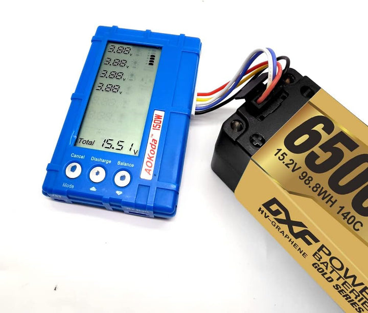 DXF 4S 6500mAh 15.2V 140C Batterie Lipo Haute capacité Hardcase Avec Prise EC5 5mm Bullet Plug Pour