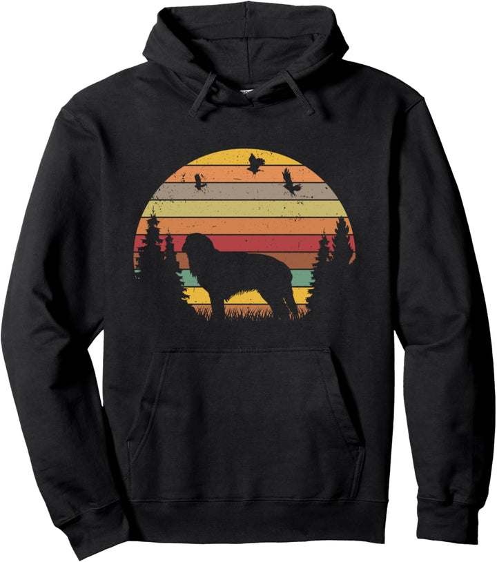 Hovawart Retro Pullover Hoodie