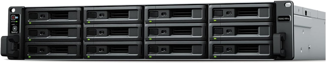SYNOLOGY RS3621RPXS 2U 12BAY 2.2GHz 6C 8GB DDR4 4X 1GBE 2X USB 3.2 RPS, schwarz