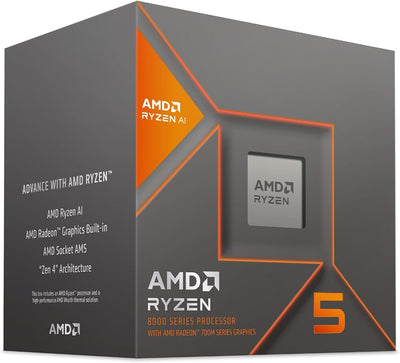 AMD AM5 Ryzen 5 8600G Box 3,8GHz MAX 5,0GHz 6xCore 12xThreads 22MB 65W