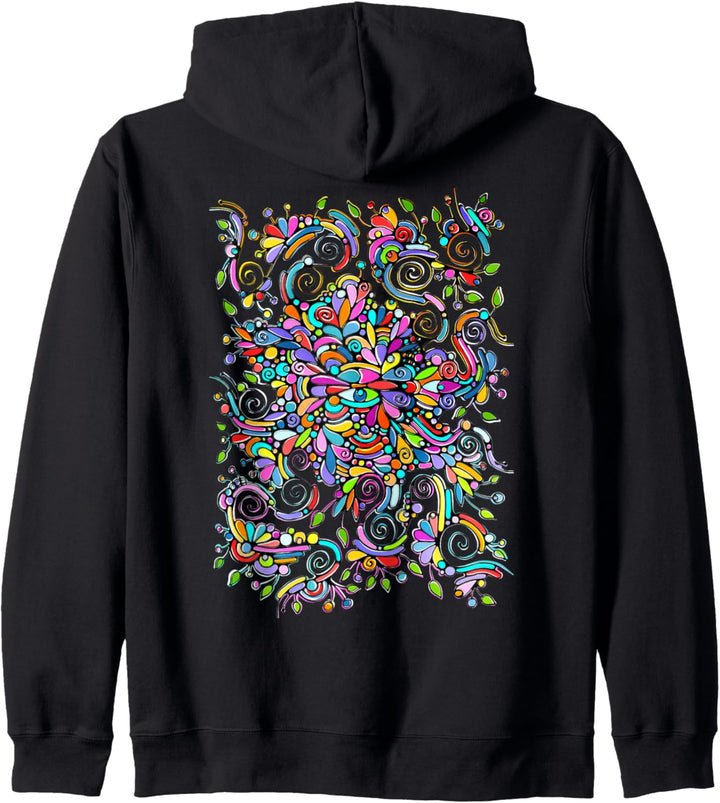 Sketching Fantasy Art - I see all 1 - Fan Fun Kapuzenjacke