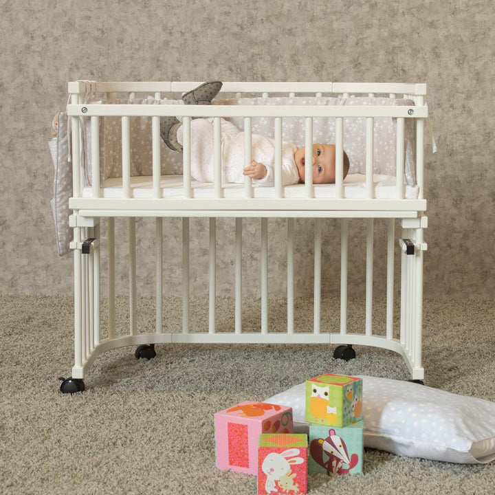 babybay Verschlussgitter für Stubenwagennutzung passend für Modell Boxspring XXL, natur unbehandelt