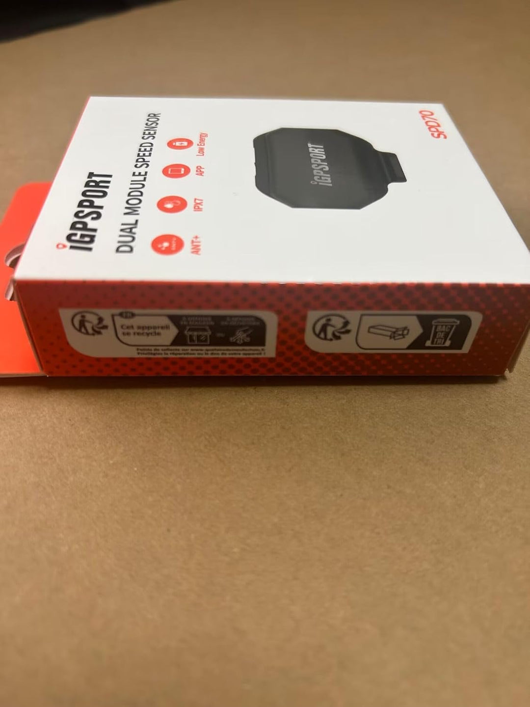 iGPSPORT Geschwindigkeitssensor ANT + und Bluetooth Wireless für Fahrradcomputer, iPhone Android