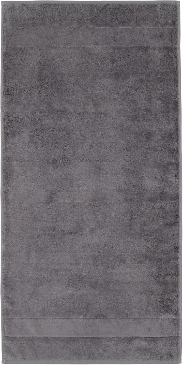 CAWÖ Home Handtücher Noblesse2 Uni 1002 anthrazit - 774 Duschtuch 80x160 cm, Duschtuch 80x160 cm