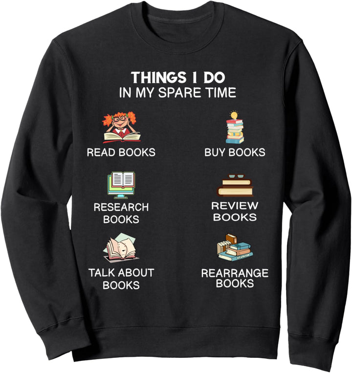 Ich liebe es, jugendlich bücherische Tees literarische Teens zu lesen Abi Sweatshirt