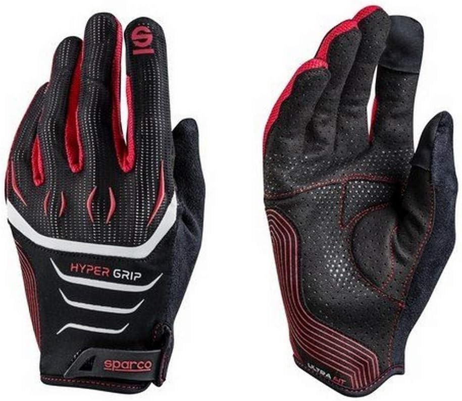 Sparco 002094NRRS12 Handschuhe Grösse Hyper 12 Schwarz/R