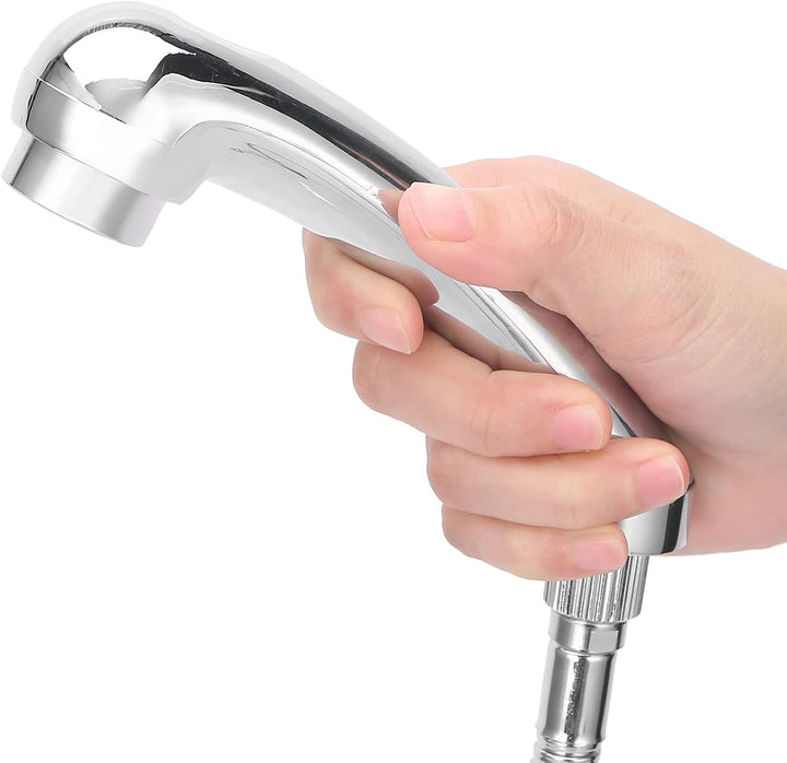 Handbrause für Waschbecken mit 2cm Gewinde (G1/2" Wasserhahnanschluss), Universeller Duschkopf Aufsa