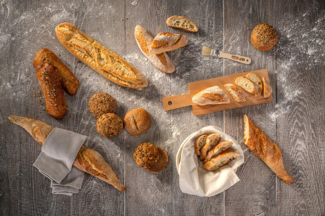 Zenker 3er Baguetteblech – Perforierte Backform für knusprige Baguettes – Antihaftbeschichtung verhi