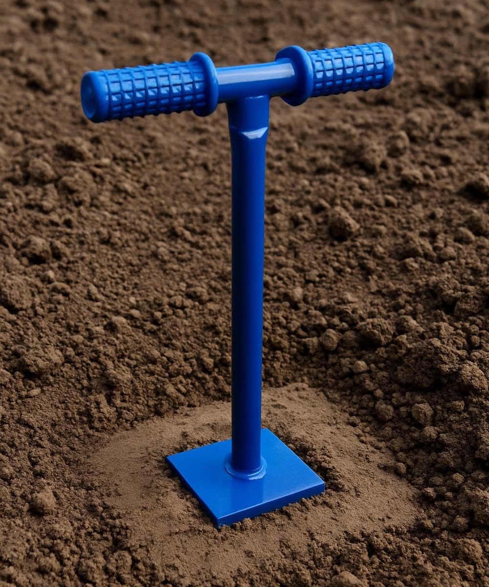 Betonstampfer Erdstampfer Manueller Garten-Bodenverdichter Stampfer Bodenverdichter Platte Grösse 20