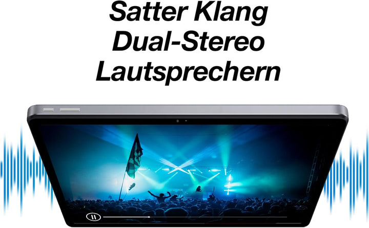 AGM Tablet 11 Zoll Android 14, 500 Nits Helles FHD+ Display (1920x1200), 8GB RAM (4+4) + 256GB ROM (
