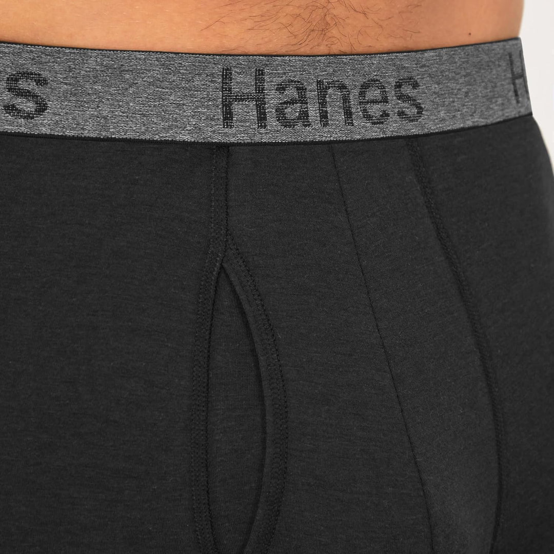 Hanes Herren Herren Comfort Flex Fit Boxershorts, Ultraweicher Stretch, Langes Bein und Normales Bei