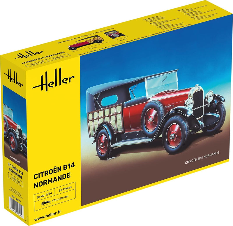 Heller 80729 Modellbausatz Citroen B14 Normande