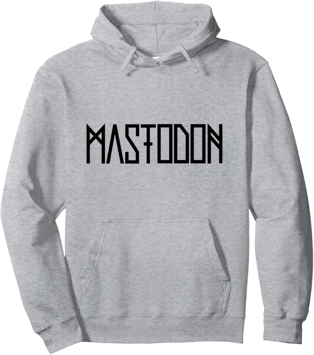 Mastodon – Black Logo Pullover Hoodie