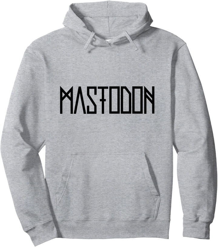 Mastodon – Black Logo Pullover Hoodie