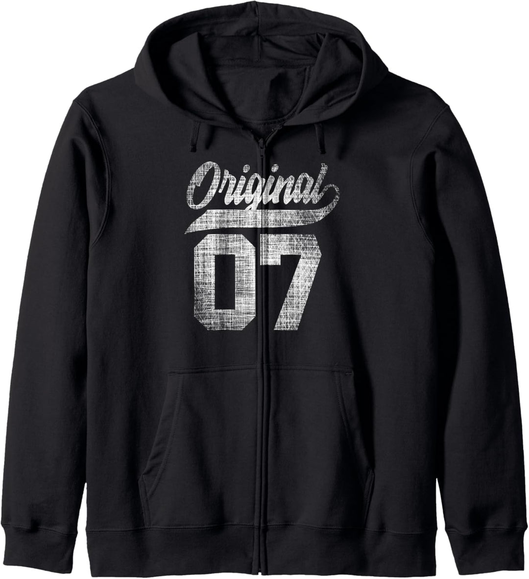 16.Geburtstag Original Junge Mädchen Vintage Jahrgang 2007 Kapuzenjacke