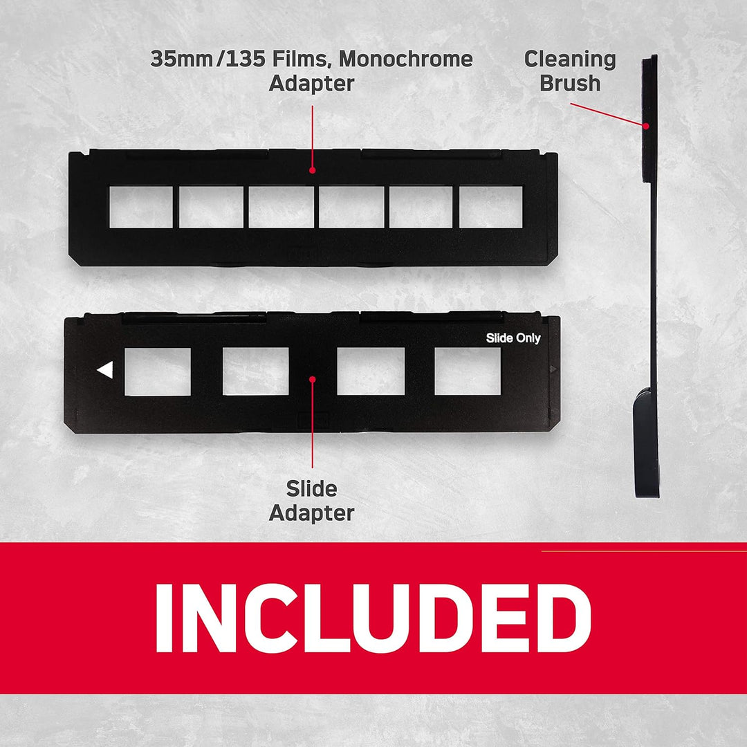 AGFA PHOTO Realiview AFS100 Digital-Scanner + 1 SD-Karte 32 GB – Filmscanner, Negative 35 mm/135 mm