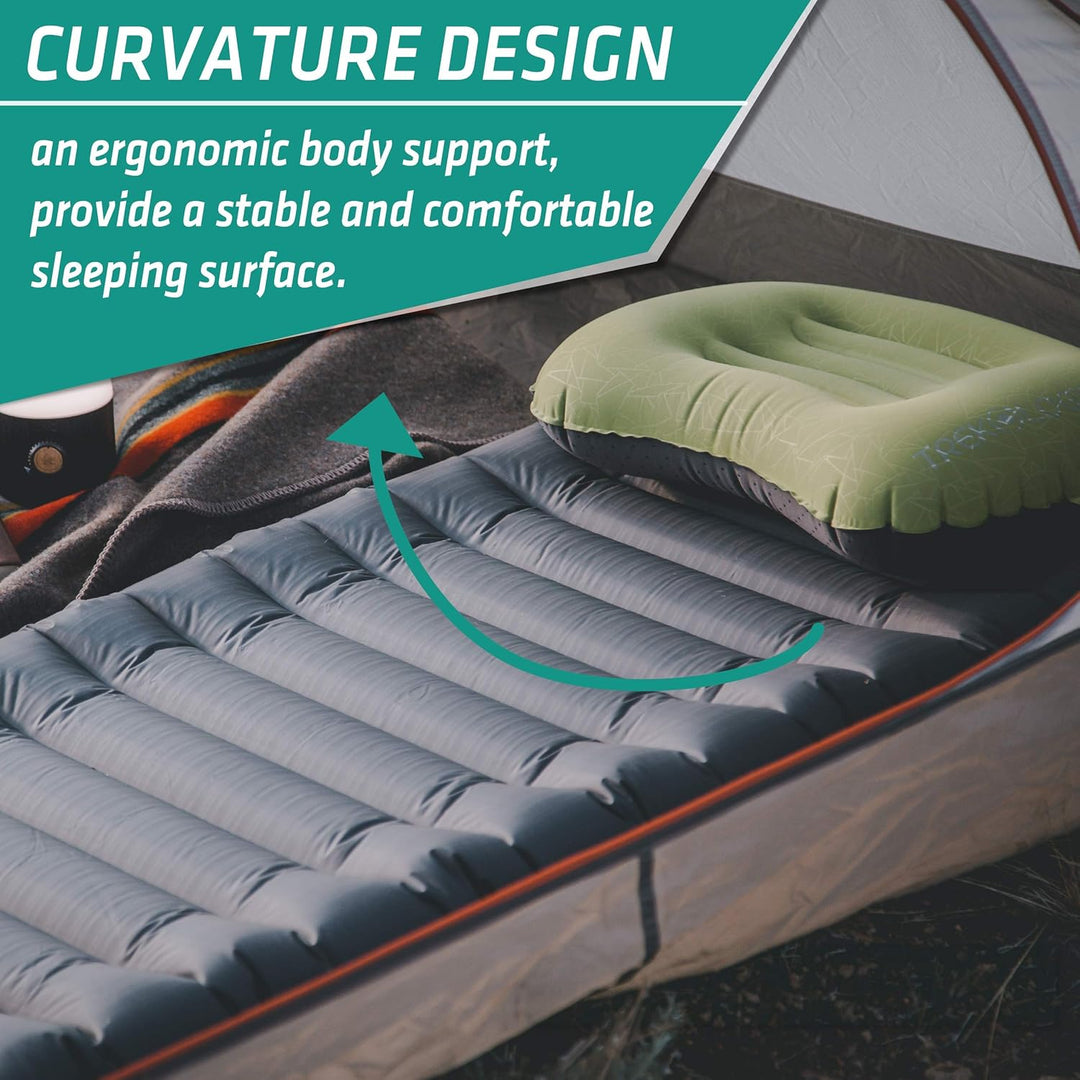 TREKOLOGY Isomatte aufblasbar, Sleeping Pad, Camping Luftmatratze - UL80 aufblasbare Isomatte Campin